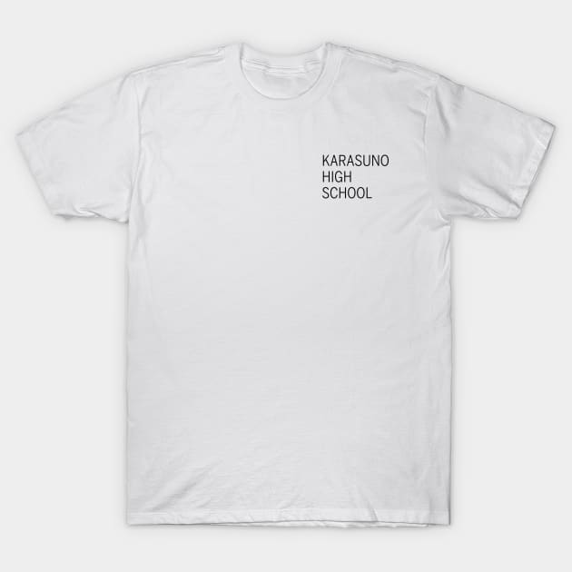 Karasuno t sale shirt